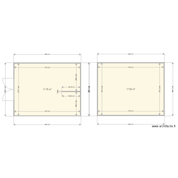 BROUILLON MODELE AVIGNON. Plan de 0 pièce et 0 m2