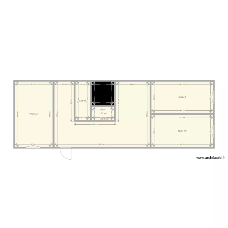 Nefelejcs 51. Plan de 