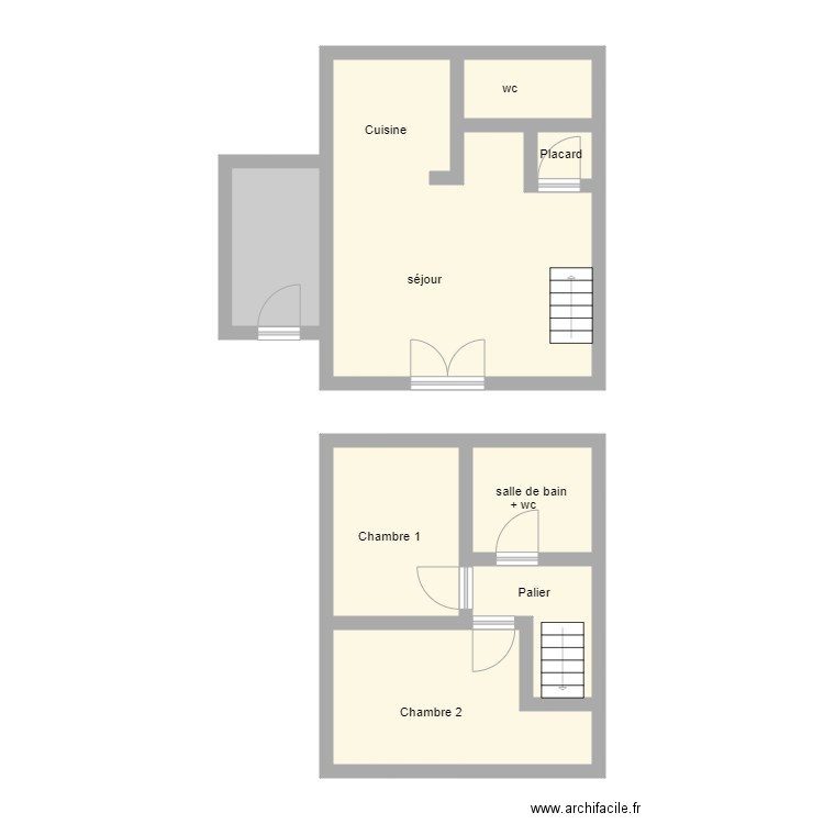 1292. Plan de 0 pièce et 0 m2