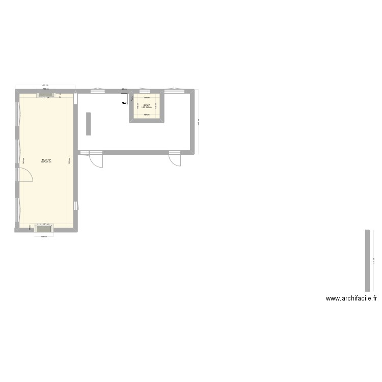REZ DE CHAUSSEE. Plan de 0 pièce et 0 m2