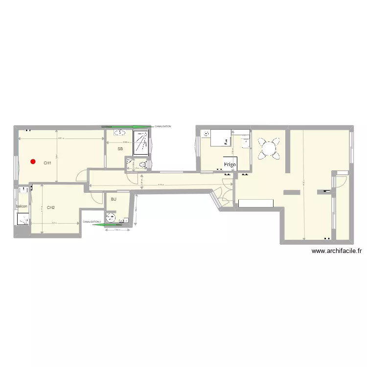 ARRIERE AVEC COTE v5 AetP . Plan de 