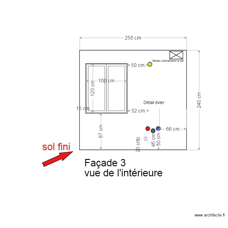 FJ mira 5 façade 3 vue intérieure. Plan de 0 pièce et 0 m2