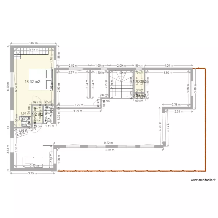 Agrandissement 3b. Plan de 