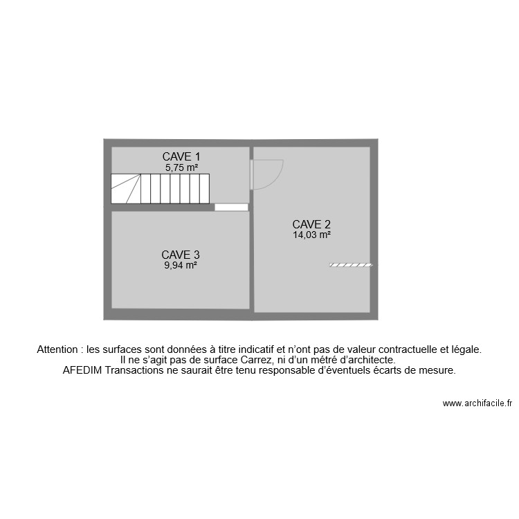 BI 7028 CAVE. Plan de 0 pièce et 0 m2