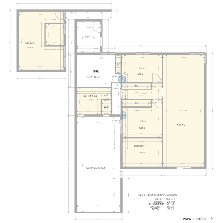 proimmo 4. Plan de 0 pièce et 0 m2