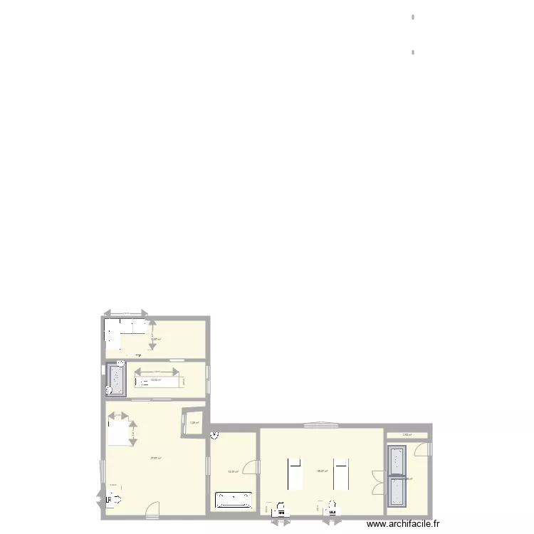 Maison R&eacute;sidence Beaus&eacute;jour 2021. Plan de 