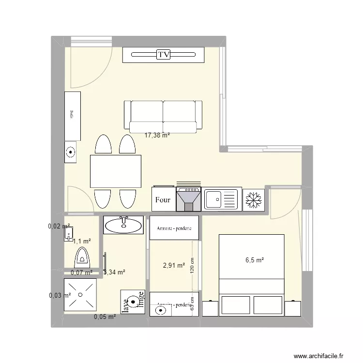 Bons en chablais PAPA 2. Plan de 