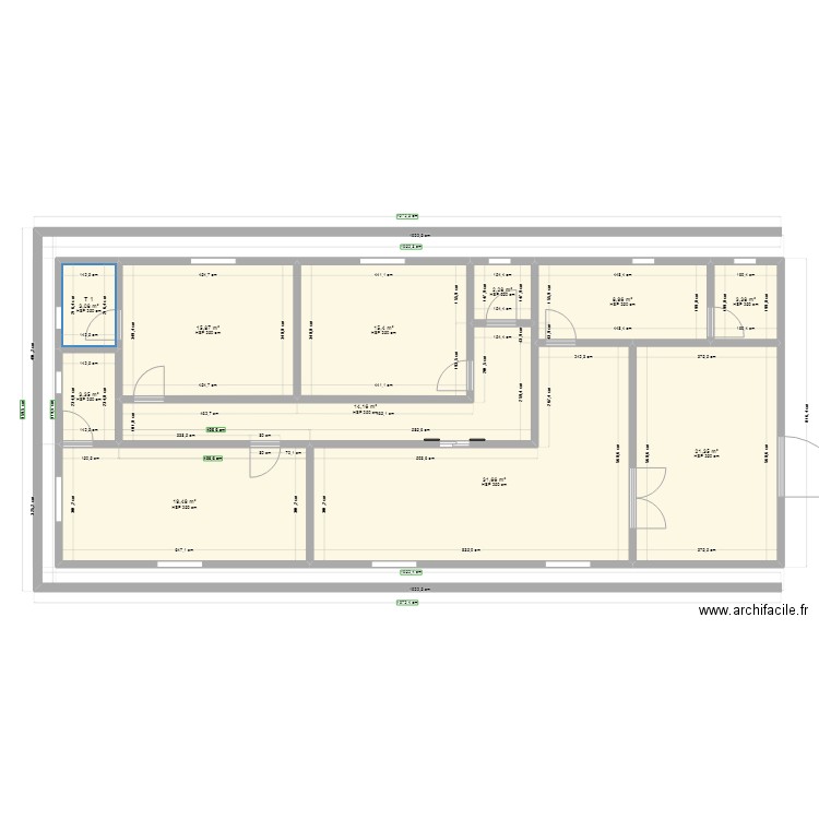 MA MAISON 1. Plan de 11 pièces et 139 m2