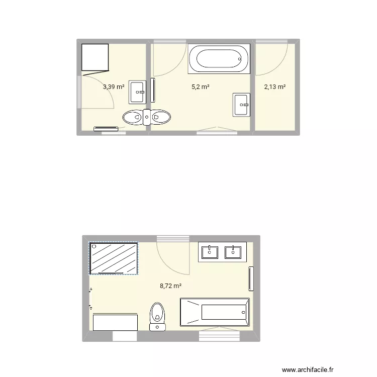 sdb. Plan de sdb. Plan de
