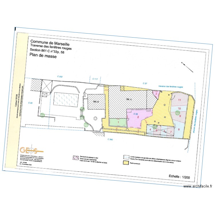 muret terrasse 1M de hauteur. Plan de 0 pièce et 0 m2