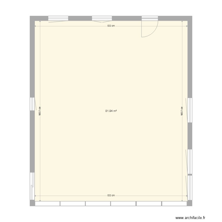 190127 CHALET relevés. Plan de 0 pièce et 0 m2