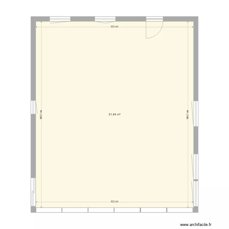 190127 CHALET relev&eacute;s. Plan de 