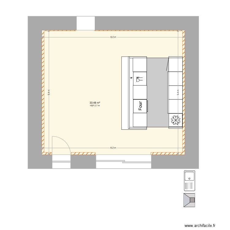 cuisine 2. Plan de 0 pièce et 0 m2