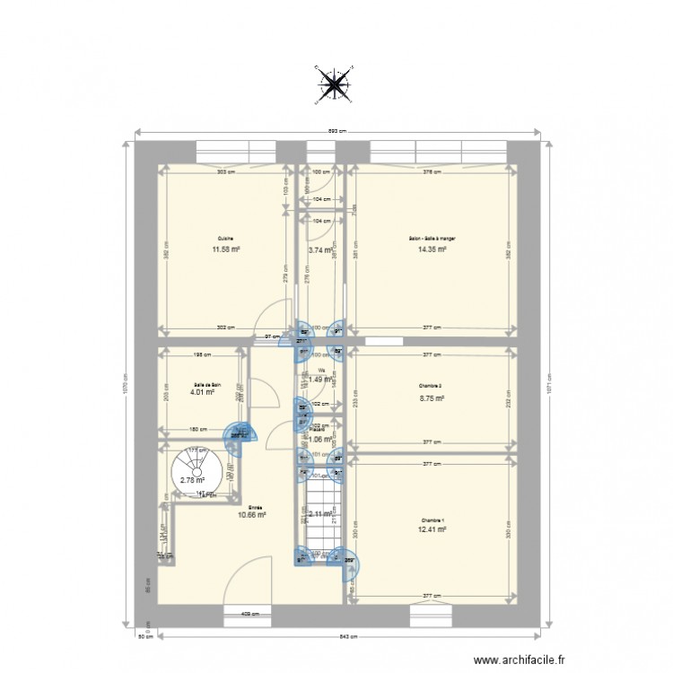 Gite201703. Plan de 0 pièce et 0 m2