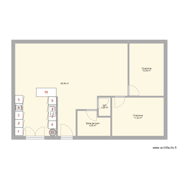 18 PEYRAT. Plan de 0 pièce et 0 m2