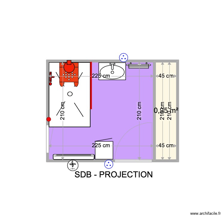 CDC PERRIN. Plan de 0 pièce et 0 m2