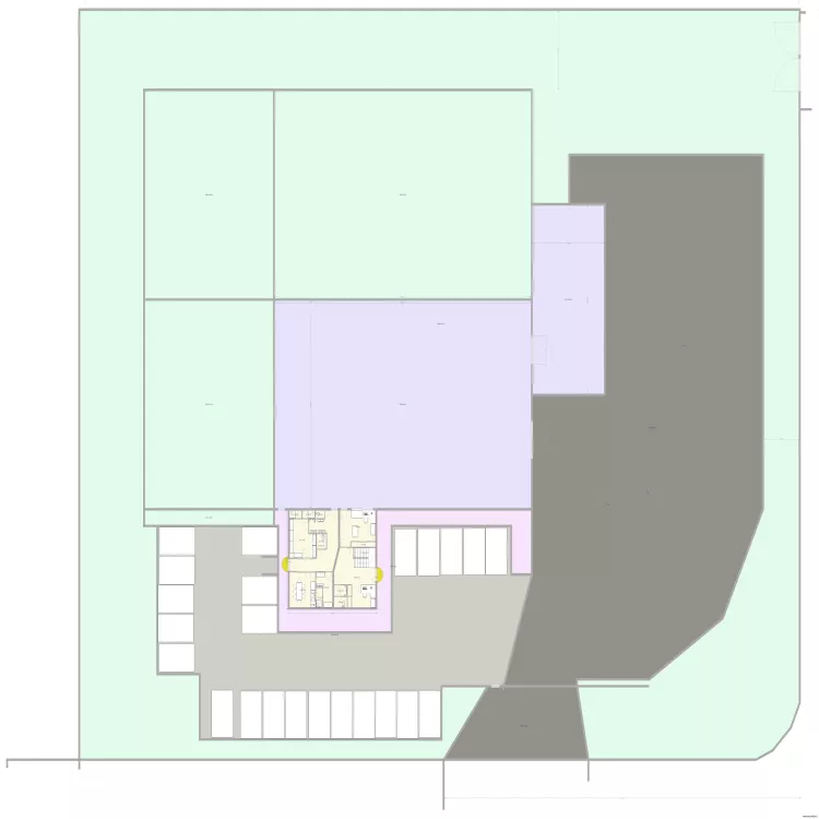 atelier bas. Plan de 