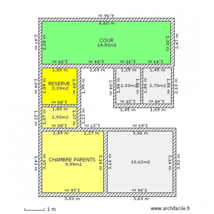 PLAN ETAGE MB N°2. Plan de 0 pièce et 0 m2