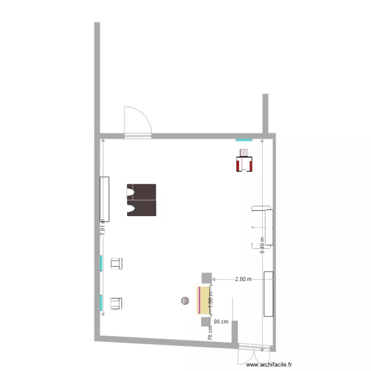 wendy blanc. Plan de 