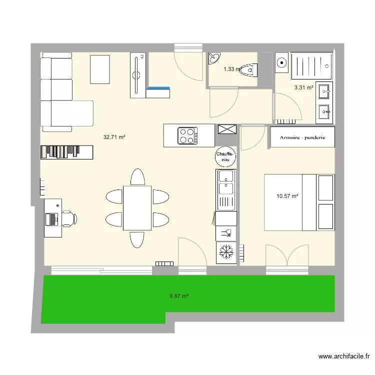 Delphine Id&eacute;e 2. Plan de 
