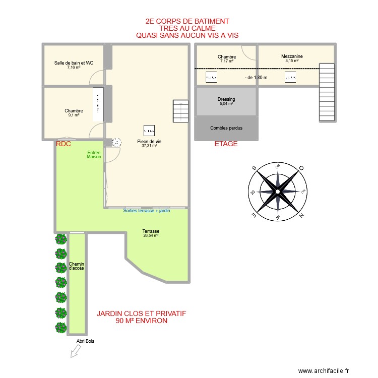 MARTIN Phalsbourg. Plan de 14 pièces et 113 m2