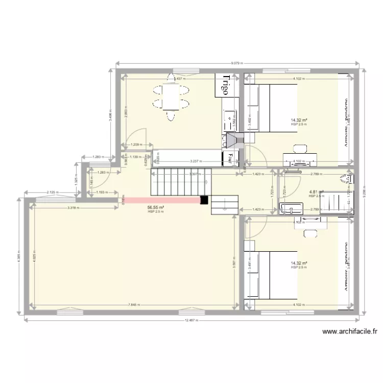 ARTUR 1er étage CUISINE. Plan de ARTUR 1er étage CUISINE. Plan de