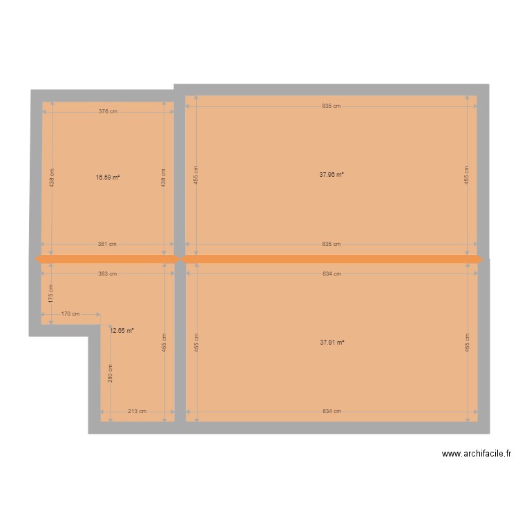 Toiture maison orouet . Plan de 0 pièce et 0 m2