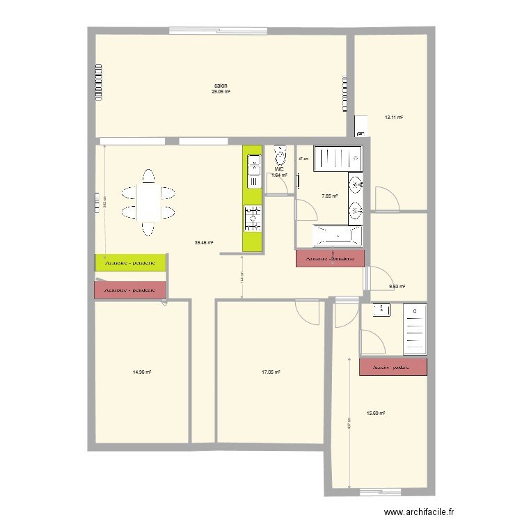carnot papa 2. Plan de 0 pièce et 0 m2