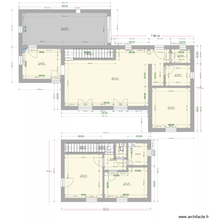 definitif garage. Plan de definitif garage. Plan de