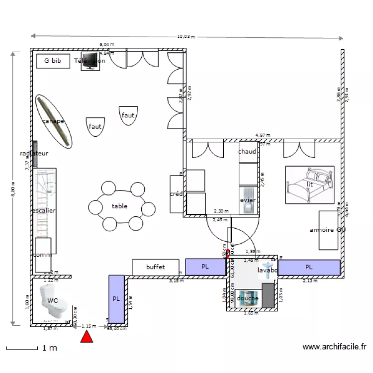 Autre Quai Retiro niveau 1. Plan de Autre Quai Retiro niveau 1. Plan de