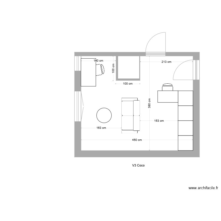 V5 Coco. Plan de 0 pièce et 0 m2