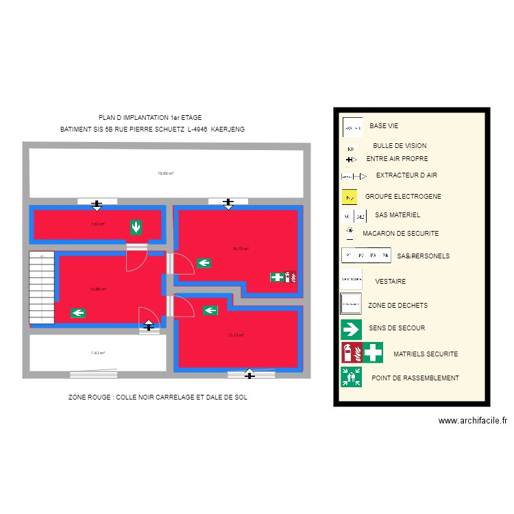 as demolition2. Plan de 7 pièces et 143 m2