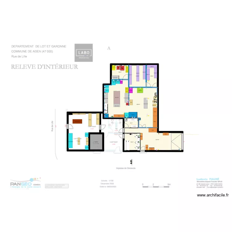labo plan Carrelage. Plan de 