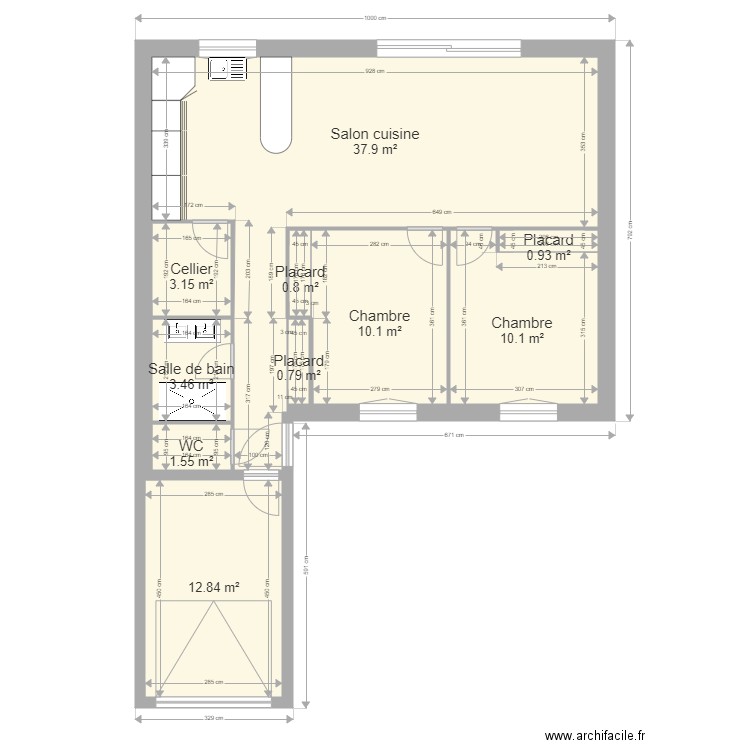 villers sous auchy. Plan de 0 pièce et 0 m2