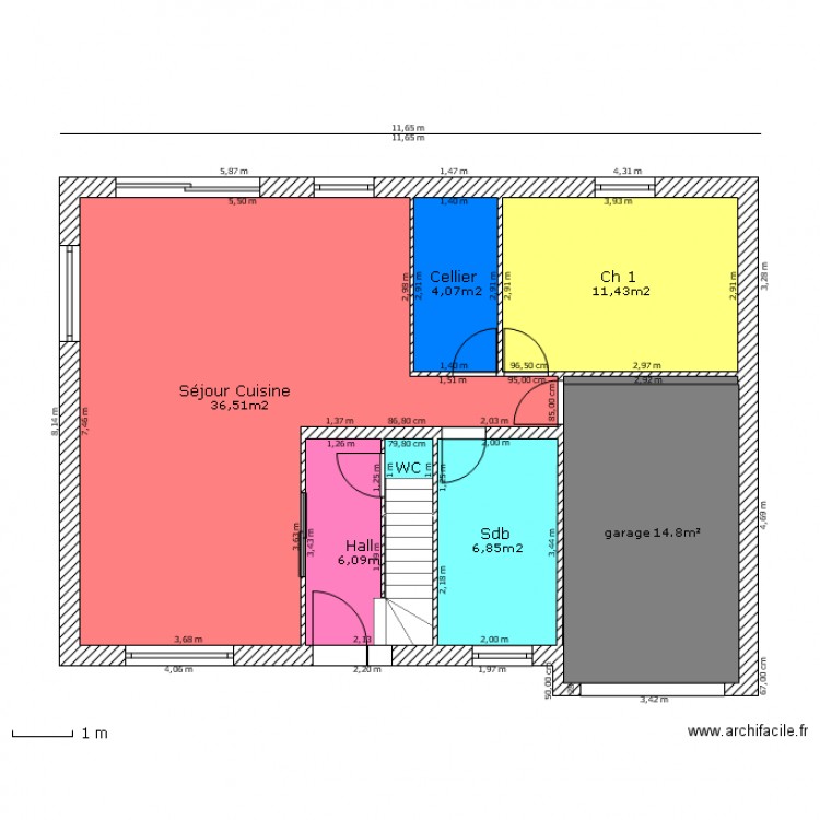 BARON. Plan de 0 pièce et 0 m2