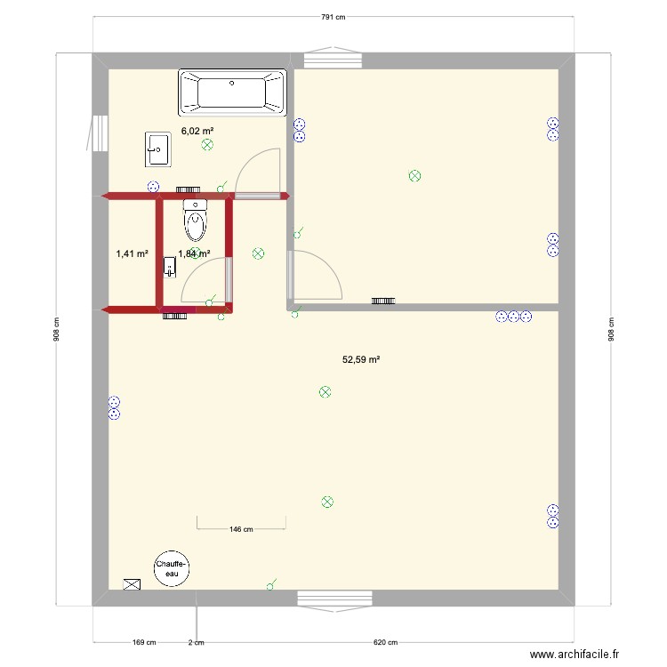 Lit et Mixe Etage Final 2. Plan de 0 pièce et 0 m2