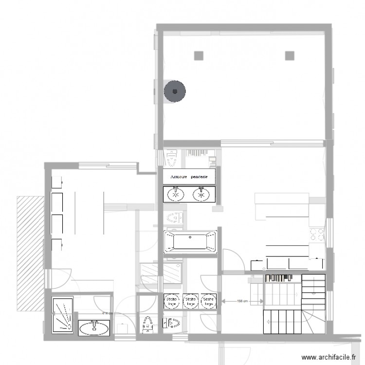 LAX2 V3 1er etage. Plan de 0 pièce et 0 m2