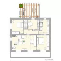 Appartement etage UMIA escalier interieur JOAO