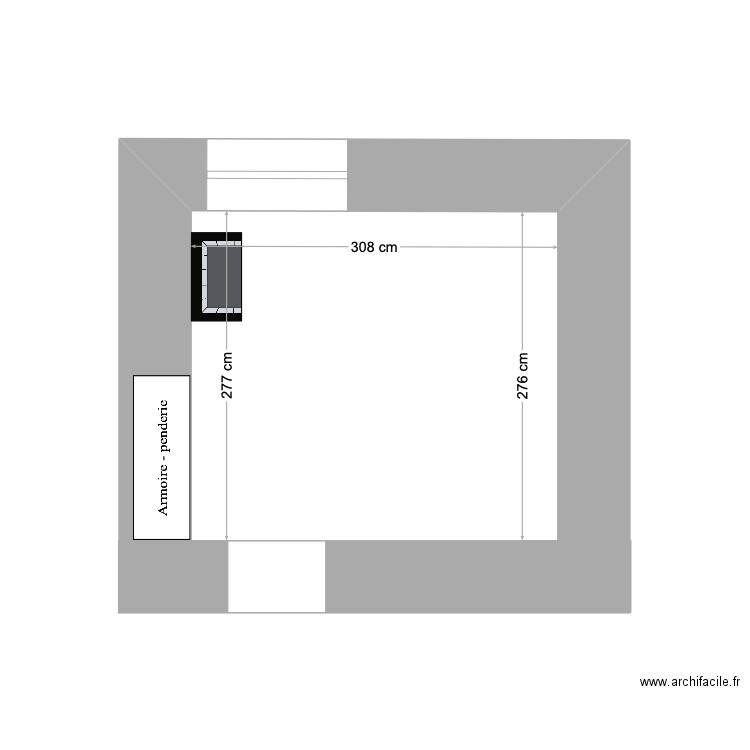 Chambre YouYOU + Pépita. Plan de 0 pièce et 0 m2