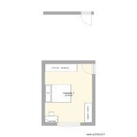 plan maison Jécéc chambre1