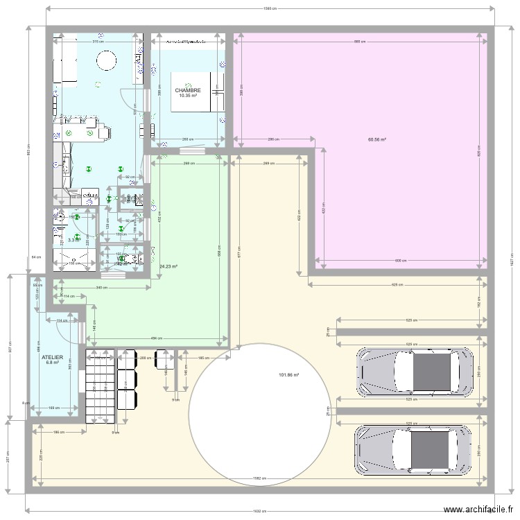 Vanves dans sa globalité. Plan de 0 pièce et 0 m2