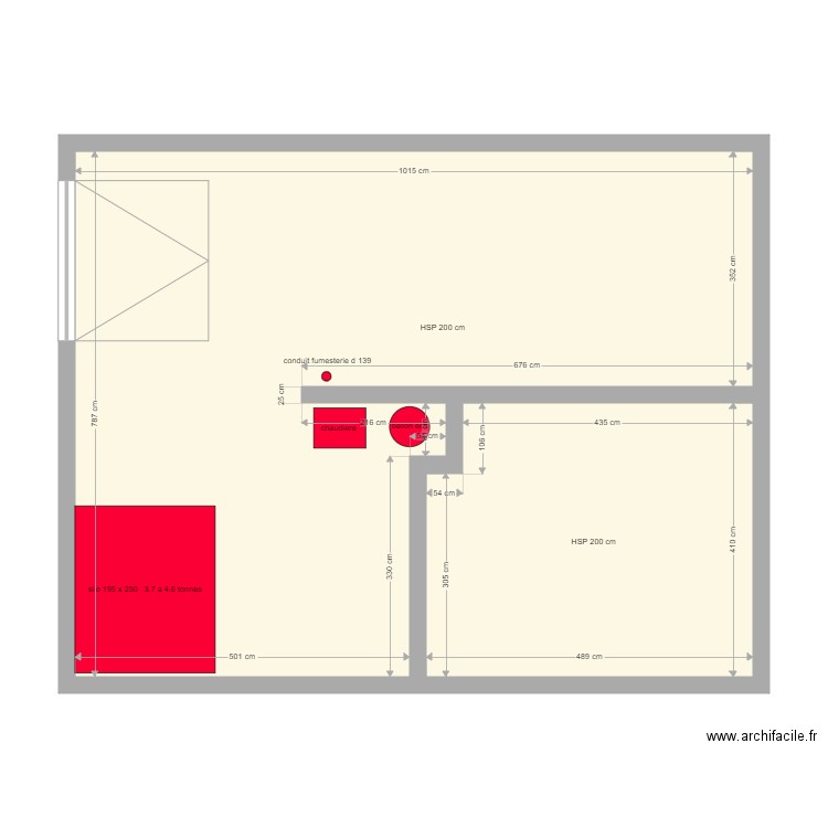 taillefesse . Plan de 0 pièce et 0 m2