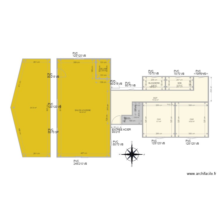 Coulet. Plan de 0 pièce et 0 m2