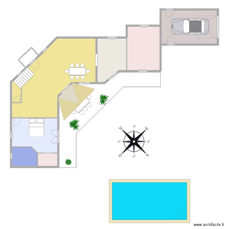 DUBOURG. Plan de 0 pièce et 0 m2