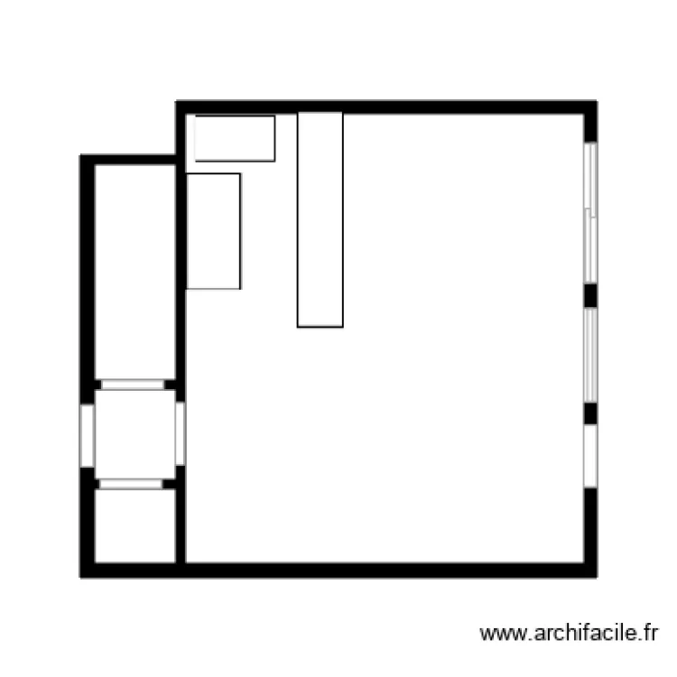 CAF&Eacute; NOISY Le SEC. Plan de 