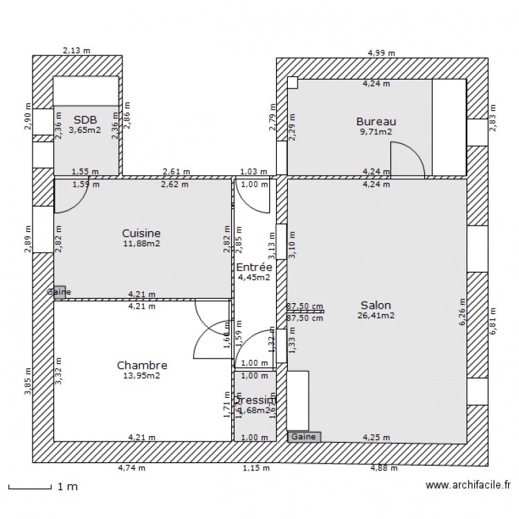 Appartement mod. Plan de 0 pièce et 0 m2