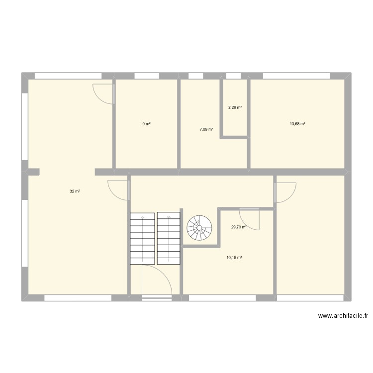 Maison rdc. Plan de 0 pièce et 0 m2