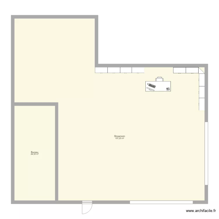 166866  Lejeune Manu. Plan de 