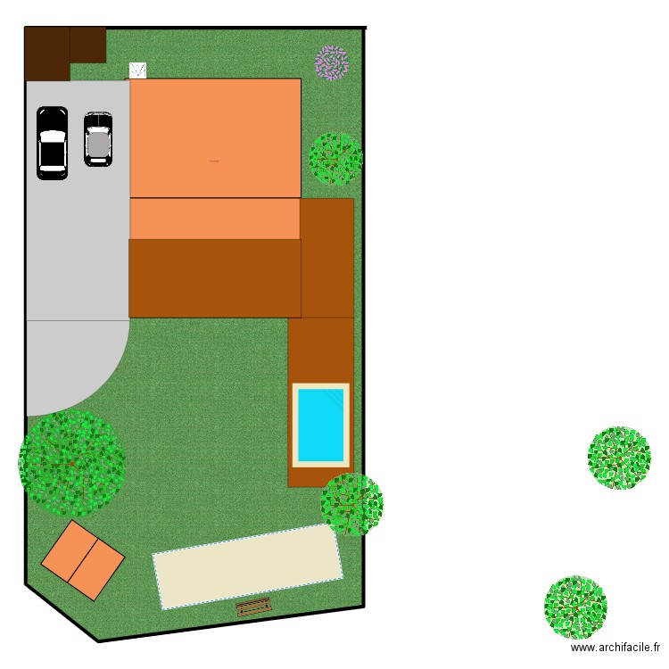Projet St-Girons - aménagement extérieur V FINALE 3. Plan de 1 pièce et 72 m2
