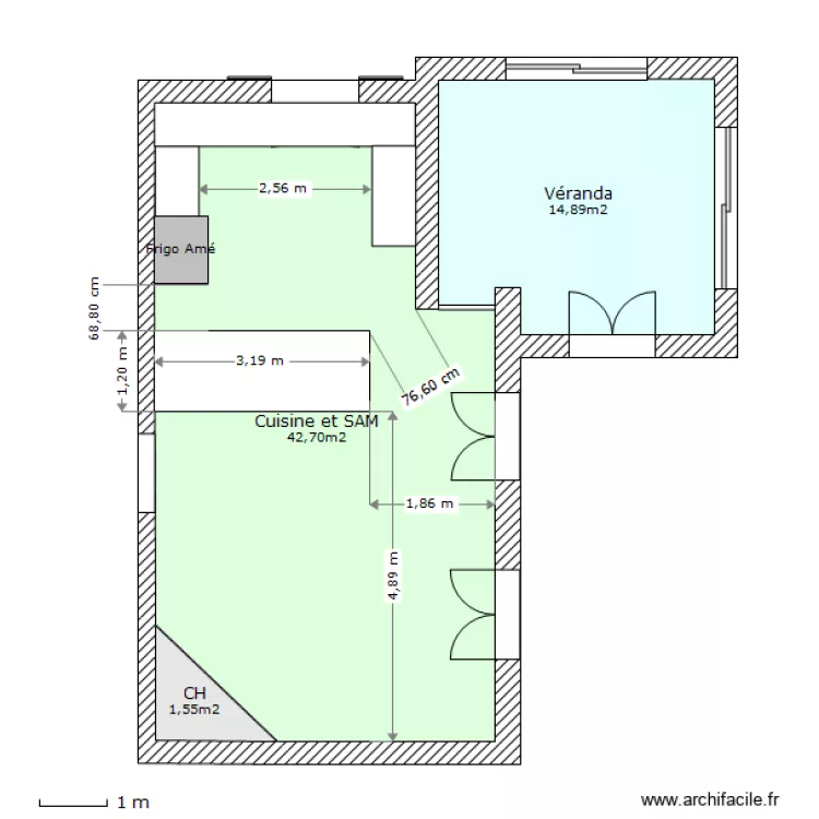 Cuisine Severine C. Plan de 